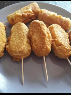 Una foto de Corn dogs 🌭