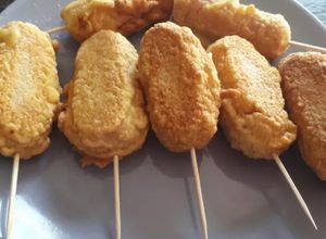 Una foto de Corn dogs 🌭