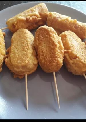 Una foto de Corn dogs 🌭