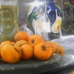 A picture of Hoja santa and watermelon smoothie.