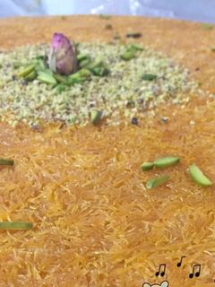 صورة لوصفة الكنافة