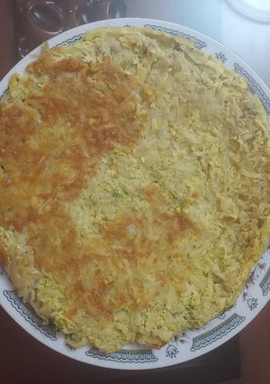 صورة لوصفة بطاطس بالبيض 🥔✨️(طريقه اقتصاديه و سهله♥️)