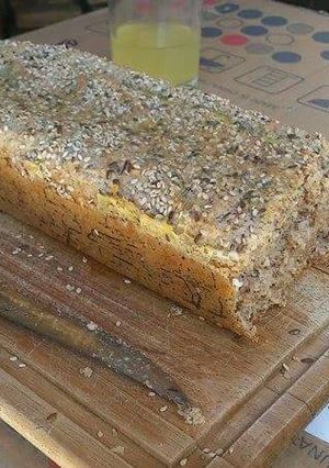 Una foto de Pan de molde integral y con semillitas!