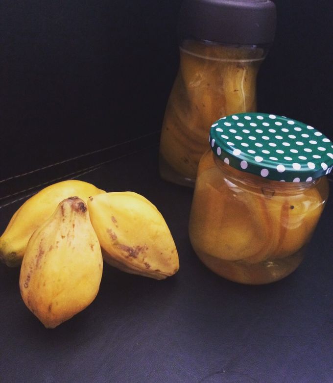 Una foto de Papayas en conserva