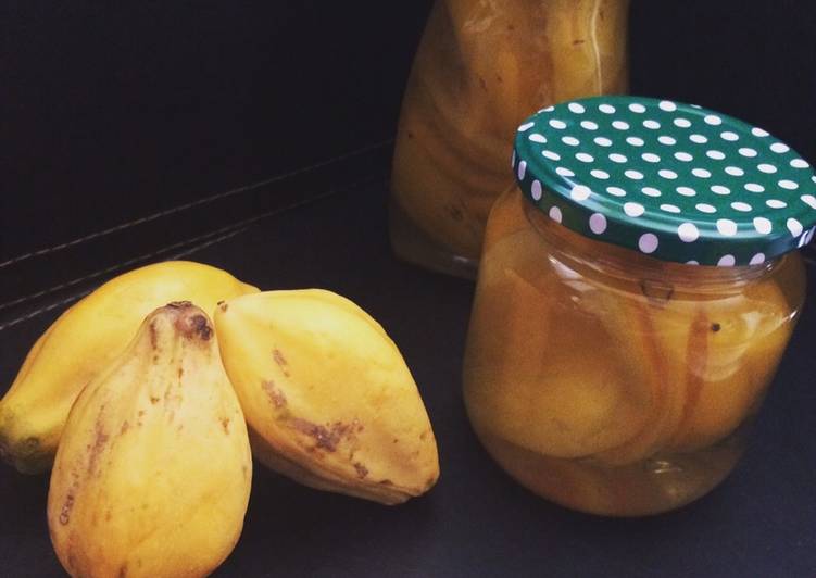 Papayas en conserva Receta de Marisol Melgarejo Cookpad