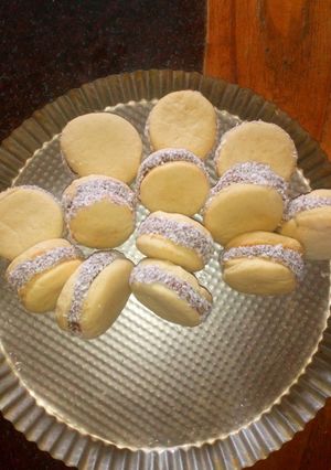 Una foto de Alfajores de maicena