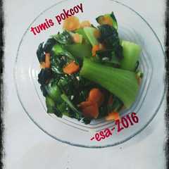 รูปของ tumis pokcoy simple