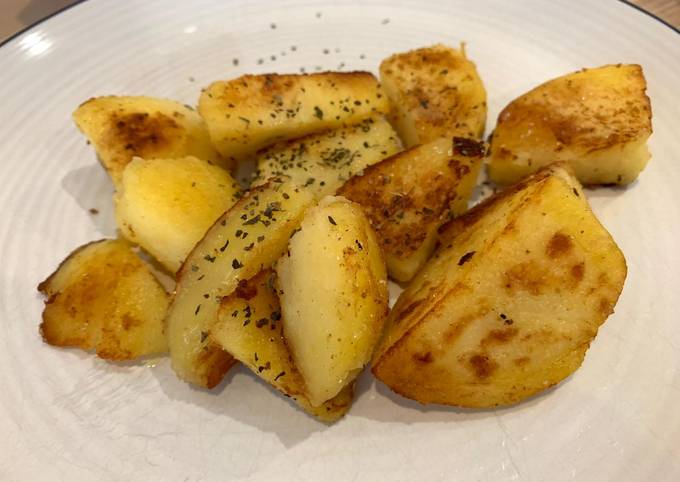 Resep Kentang Butter ala Korea, modal kentang dan mentega sama gula ga, Sempurna