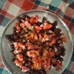 A picture of Chana chat.