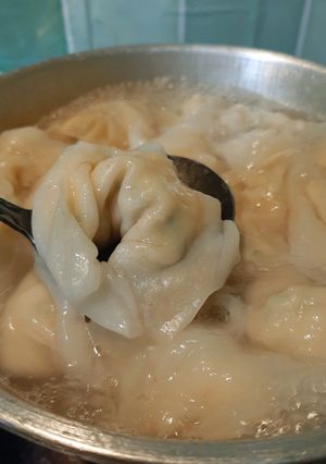 Foto resep 171. Wonton Soup (Sup Pangsit) Pangsit Kuah Ayam Udang Halal