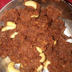 A picture of Gajar ka halwa.