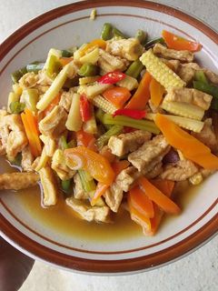 Foto resep Tumis tahu sayuran