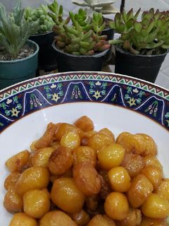 عکسی از دستور بامیه خونگی