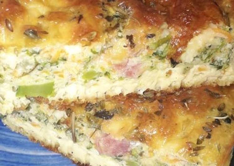 Torta de Frango low carb