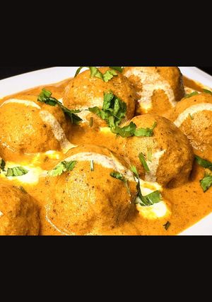 A picture of Malai kofta.