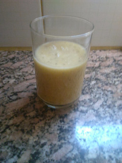 Una foto de Batido saludable riquísimo