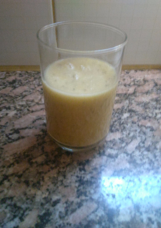 Una foto de Batido saludable riquísimo
