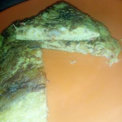 A picture of Plantain omelette.