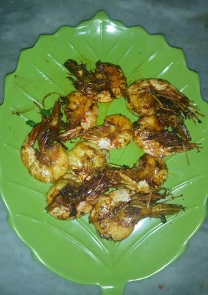 Foto resep Udang panggang madu no ribet