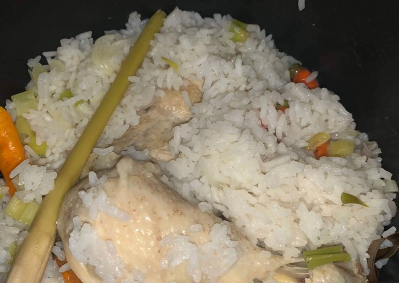 Nasi Liwet ayam ala ala