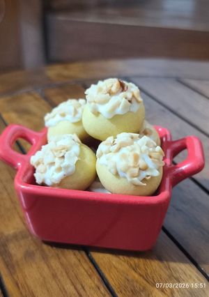 Foto resep Kue Kering Bomboloni Kacang