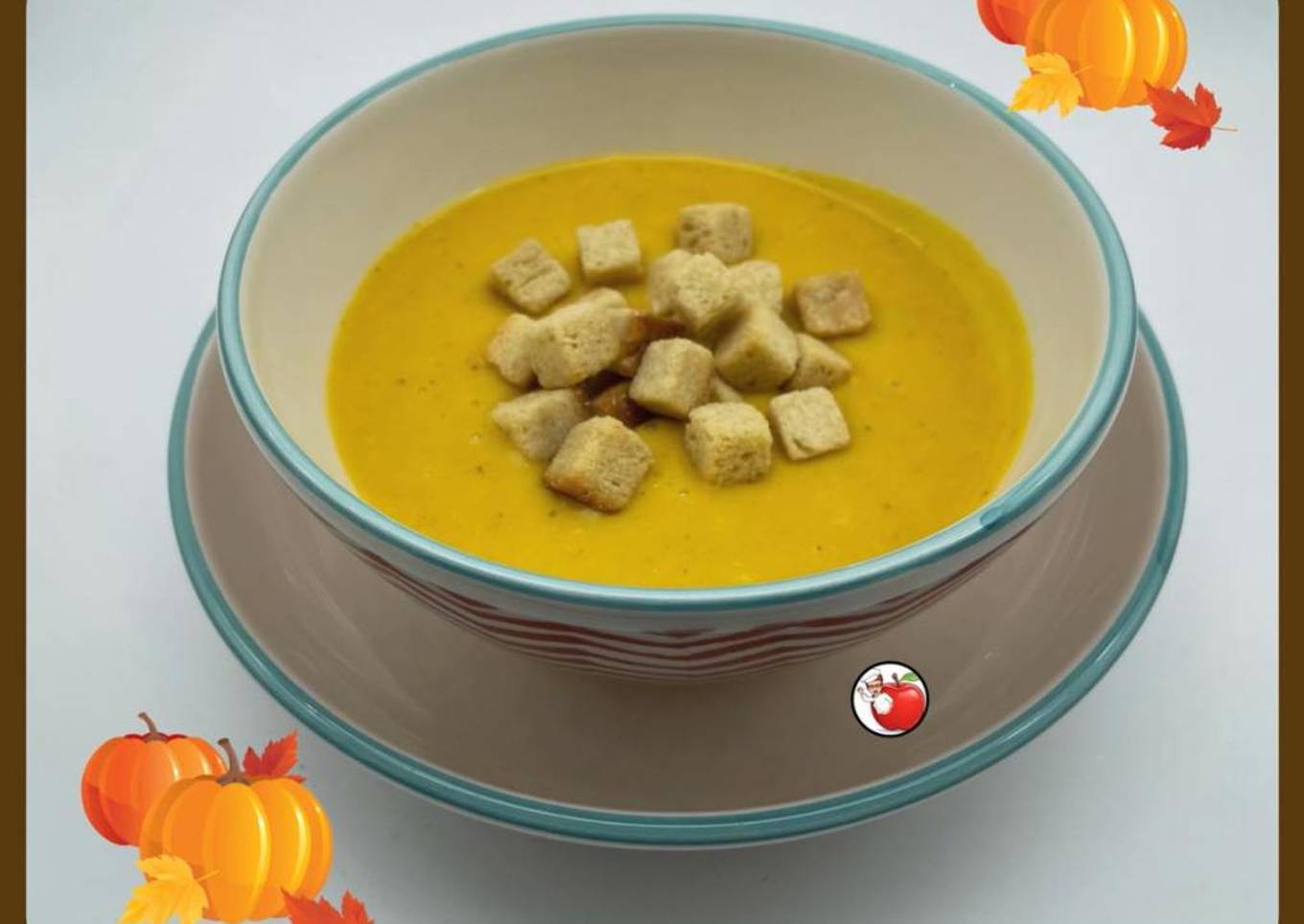 Puré especiado de calabaza y coco