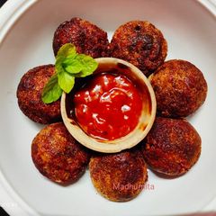A picture of Beetroot Cutlets.