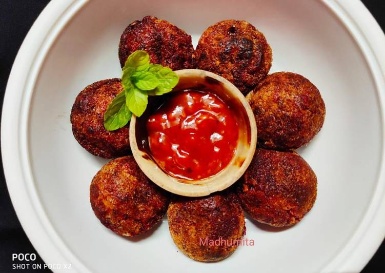 Simple Way to Make Beetroot Cutlets in 11 Minutes for Young Wife