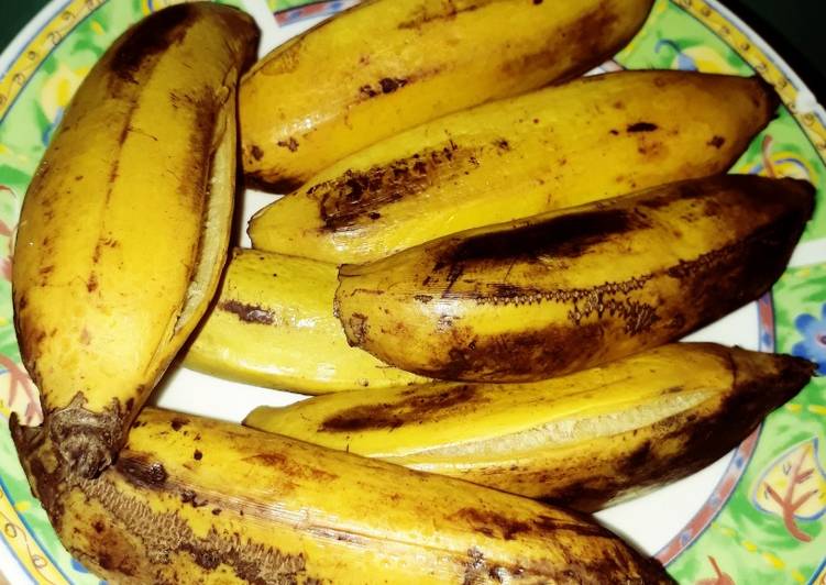 Pisang Uli Kukus (menu diet kenyang)