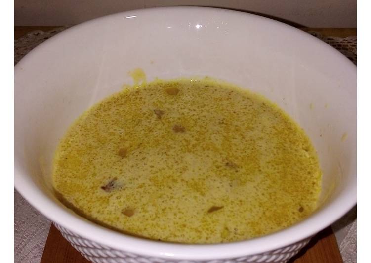شوربة الذره بالكريما