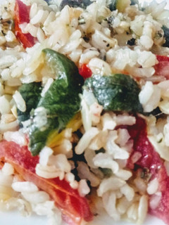 Una foto de Zapallitos al Vapor con Arroz