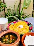 Sarsoon ka saagMakai ki RotiMakkhanLassi