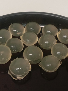 Foto resep Bola Air Kelapa (isian mochi kelapa)