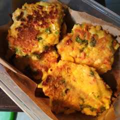 รูปของ Dadar jagung tahu / bakwan diet