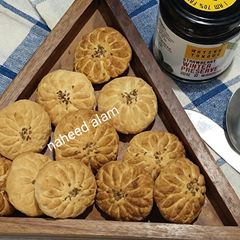A picture of Sweet And Salty Ajwain Cookies.