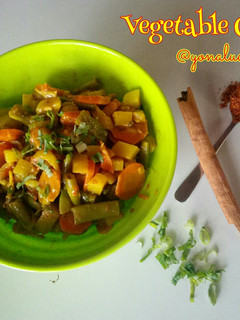 Foto resep Vegetable Curry