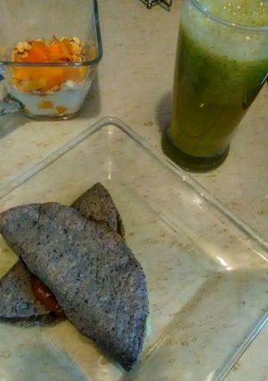 Una foto de Desayuno completo