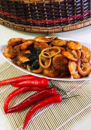 Gambar Udang Sambal Berempah