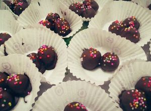 Foto resep Coklat Bola Sprinkle / ChocoBall Sprinkle