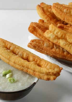 A picture of You Tiao / Chinese Donut / Cakwe [Vegan-Friendly].