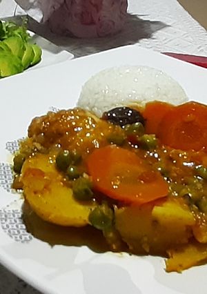 Una foto de Estofado de pollo