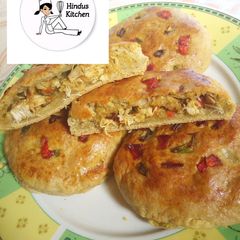 Stuffed gurasa/chapati A picture of Stuffed gurasa/chapati.