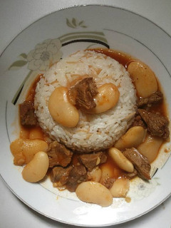 صورة لوصفة فاصوليا باللحمة (عيشة خانوم)