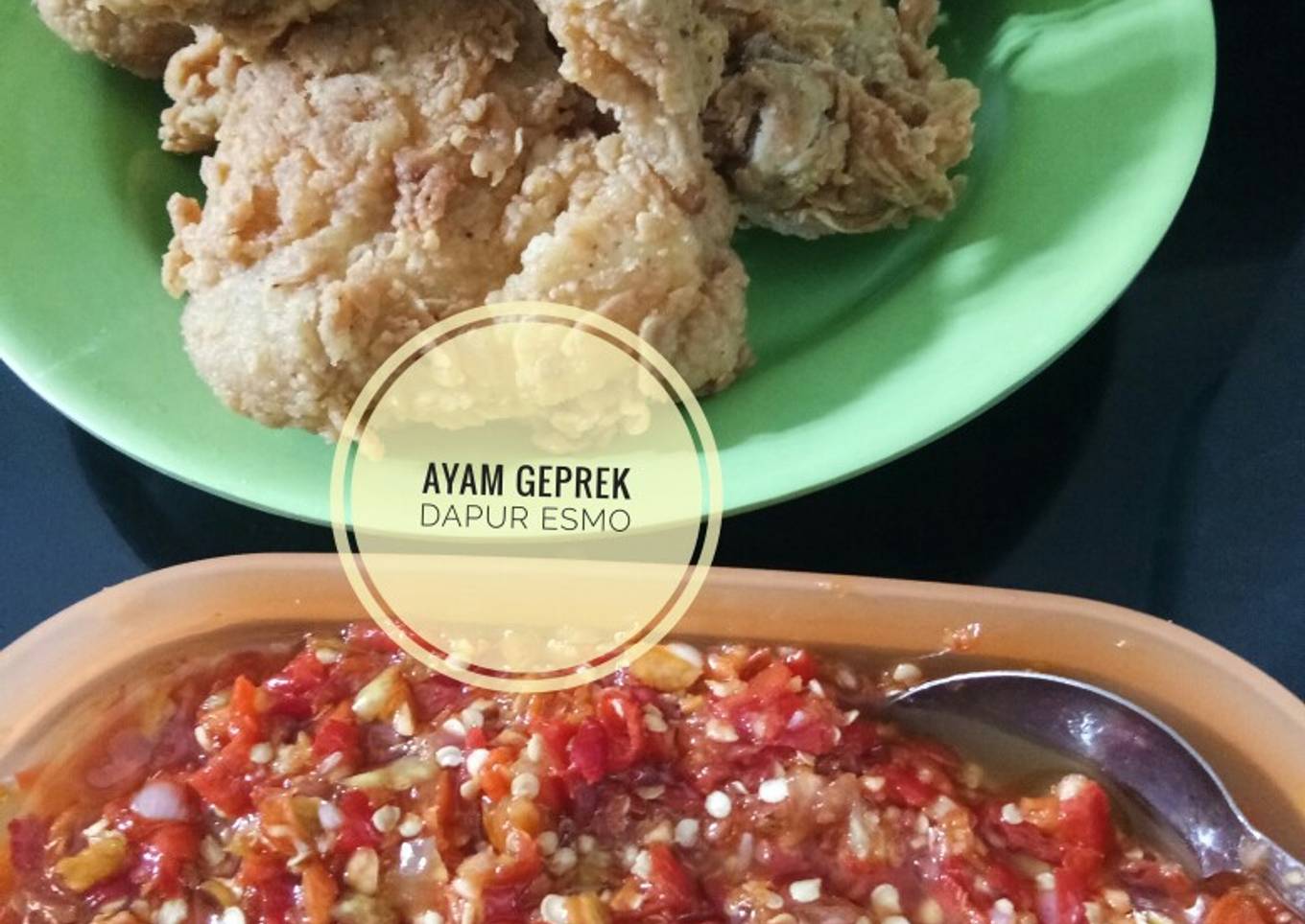 Cara Gampang Membuat Sambal Ayam Geprek, Bikin Ngiler