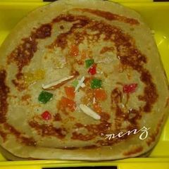 Banana Tutty Fruity Pancakes A picture of Banana Tutty Fruity Pancakes.