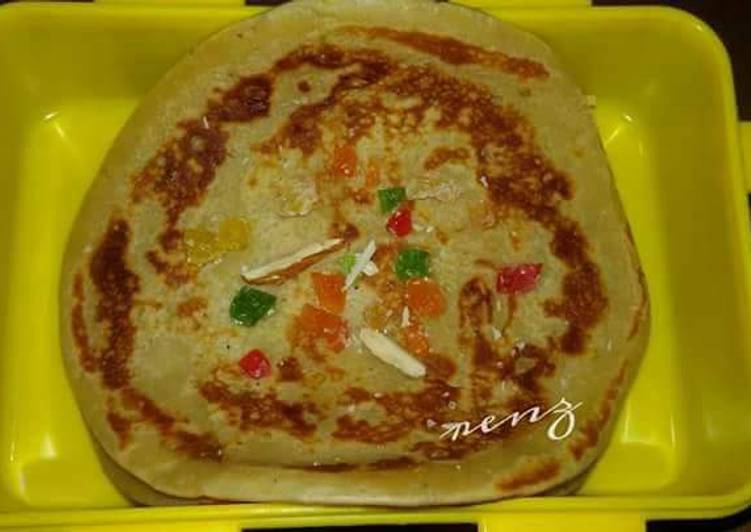 Recipe of Ultimate Banana Tutty Fruity Pancakes