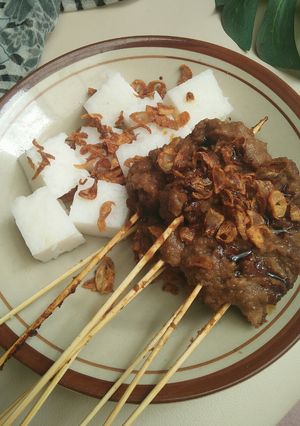 Foto resep Sate Ayam Bumbu Kacang