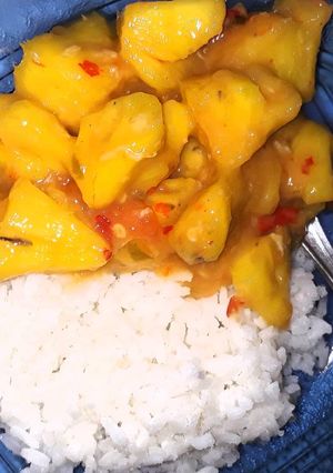 Foto resep Nanas sambal tempoyak 😙