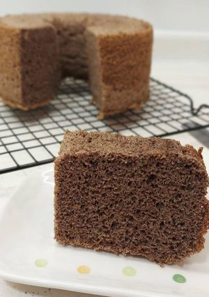 Foto resep Chiffon cake ketan hitam