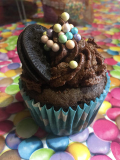 Una foto de Cupcakes de chocolate